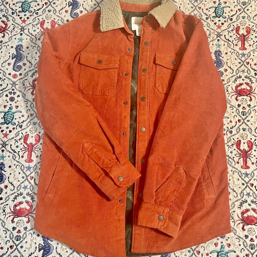 Preppy boy’s cordoury jacket